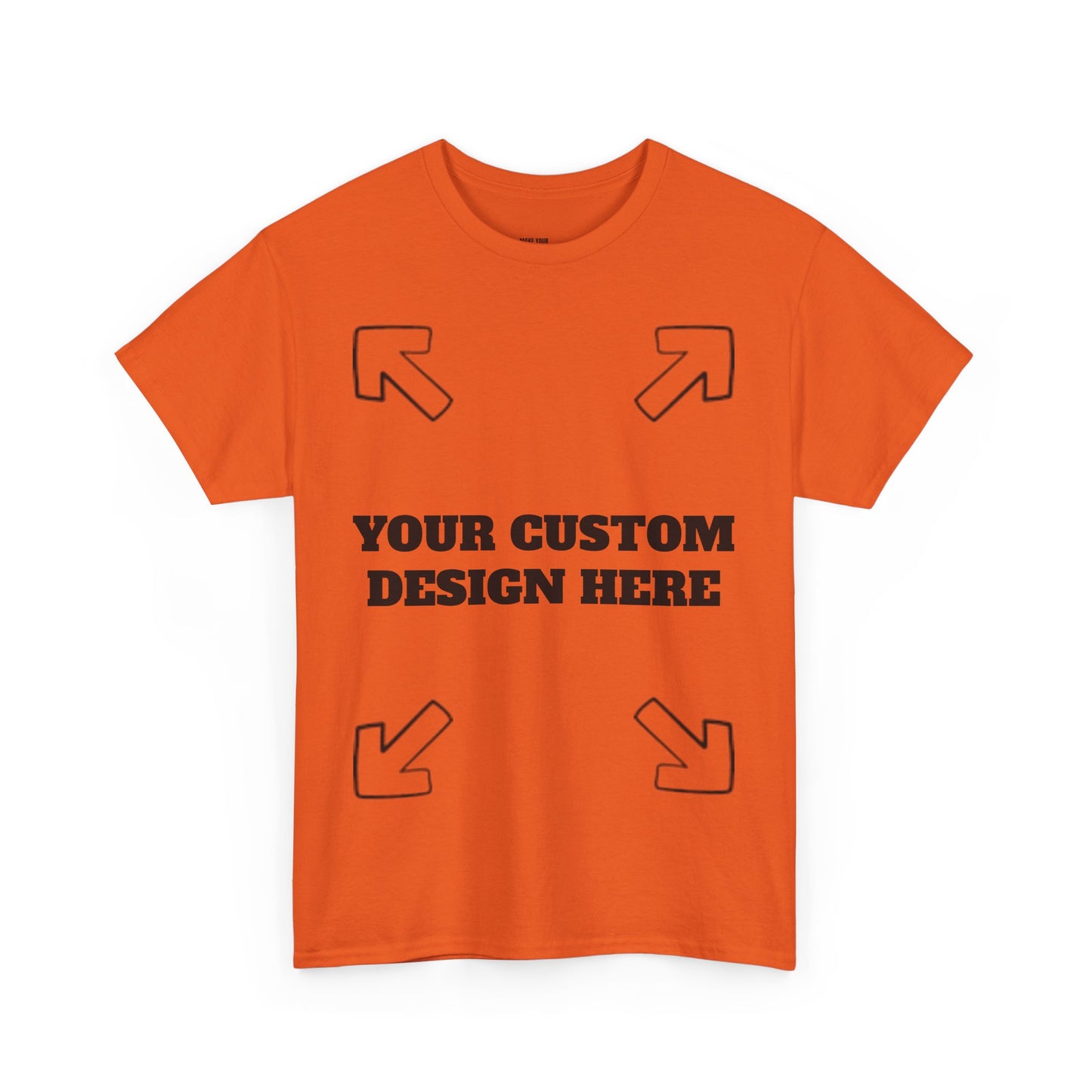 MAKE YOUR CUSTOMS Unisex Heavy Cotton Tee