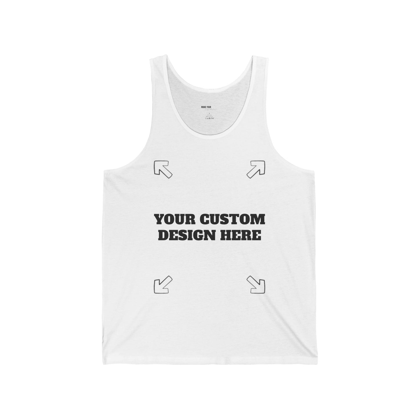 MAKE YOUR CUSTOMS Unisex Jersey Tank