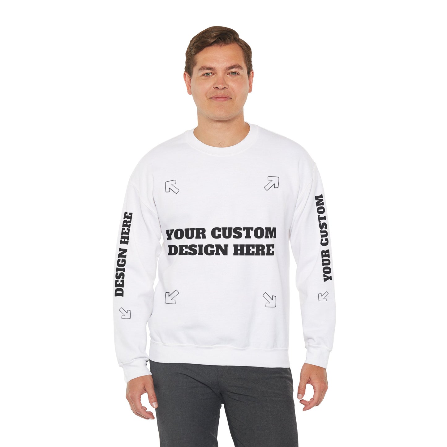 MAKE YOUR CUSTOMS Unisex Crewneck Sweatshirt