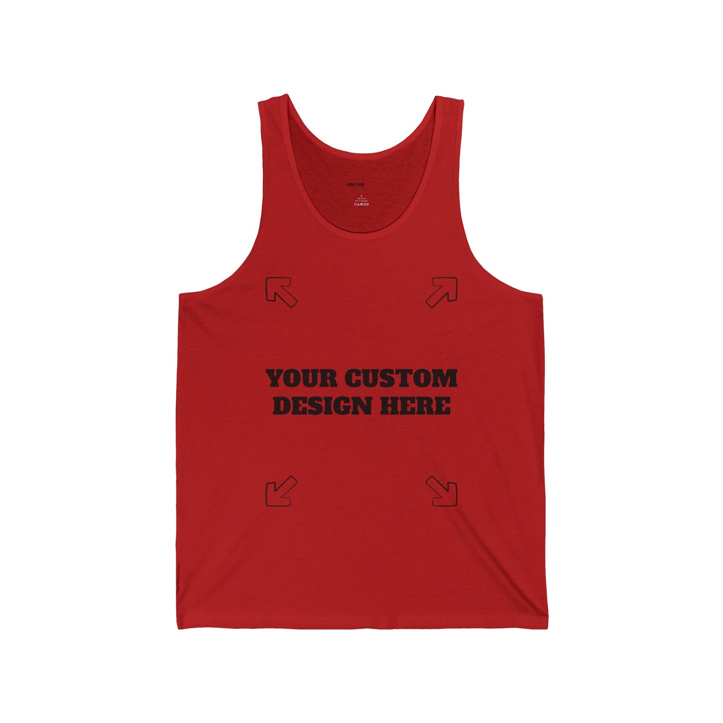 MAKE YOUR CUSTOMS Unisex Jersey Tank