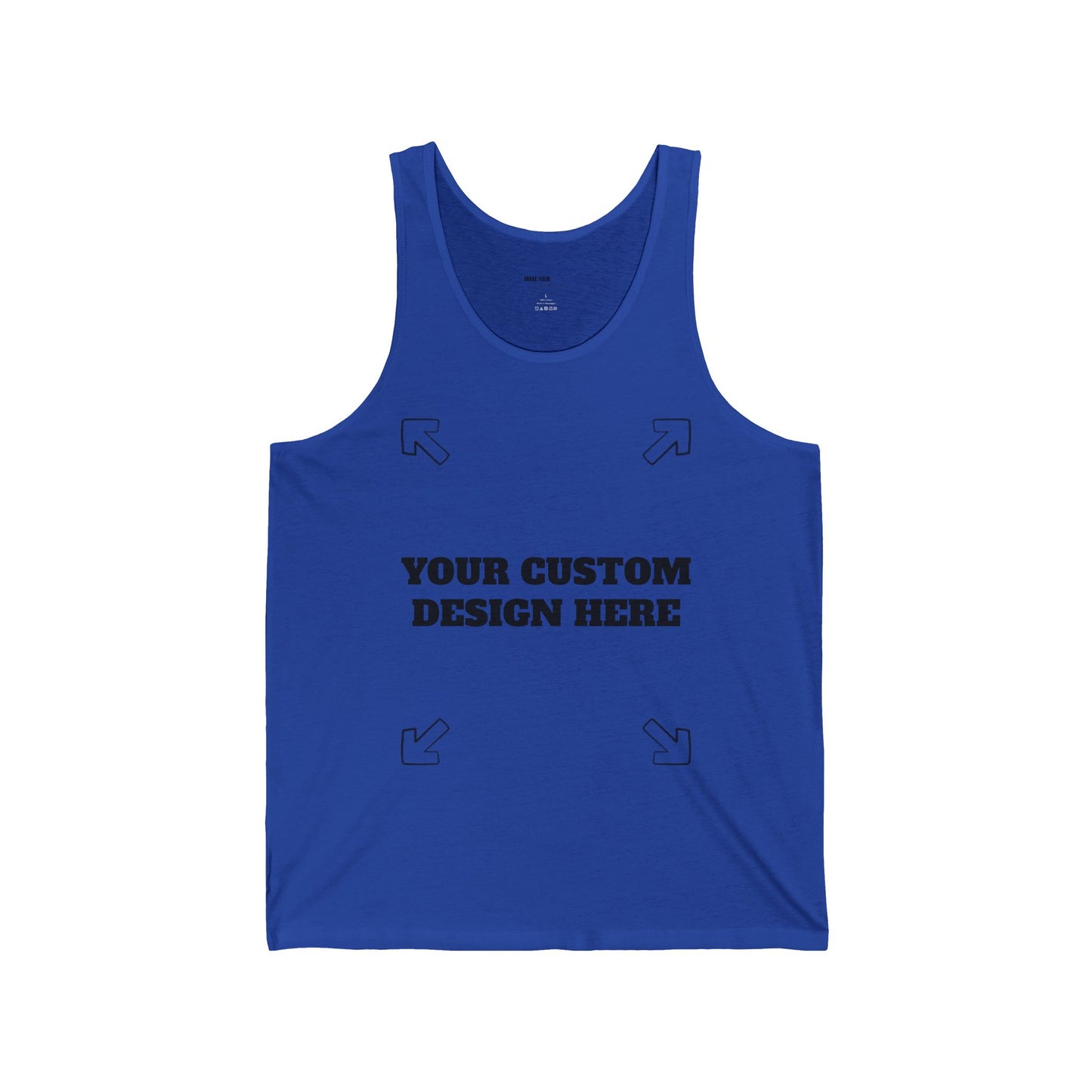 MAKE YOUR CUSTOMS Unisex Jersey Tank